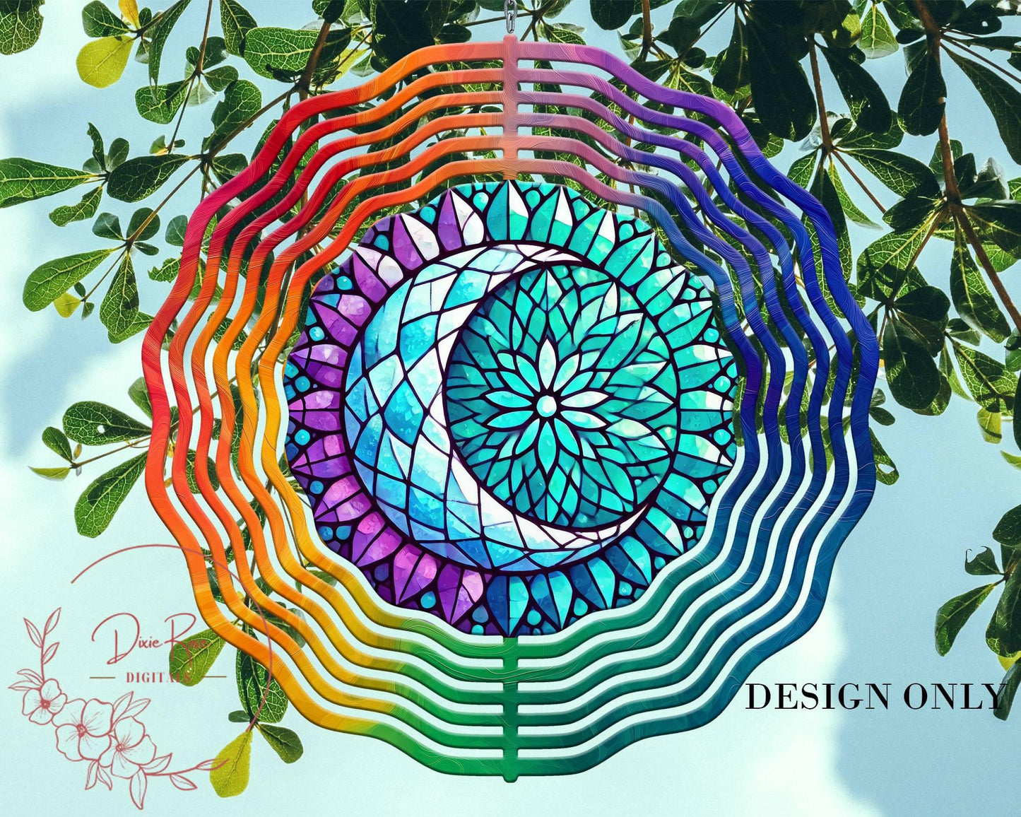 Moon Wind Spinner