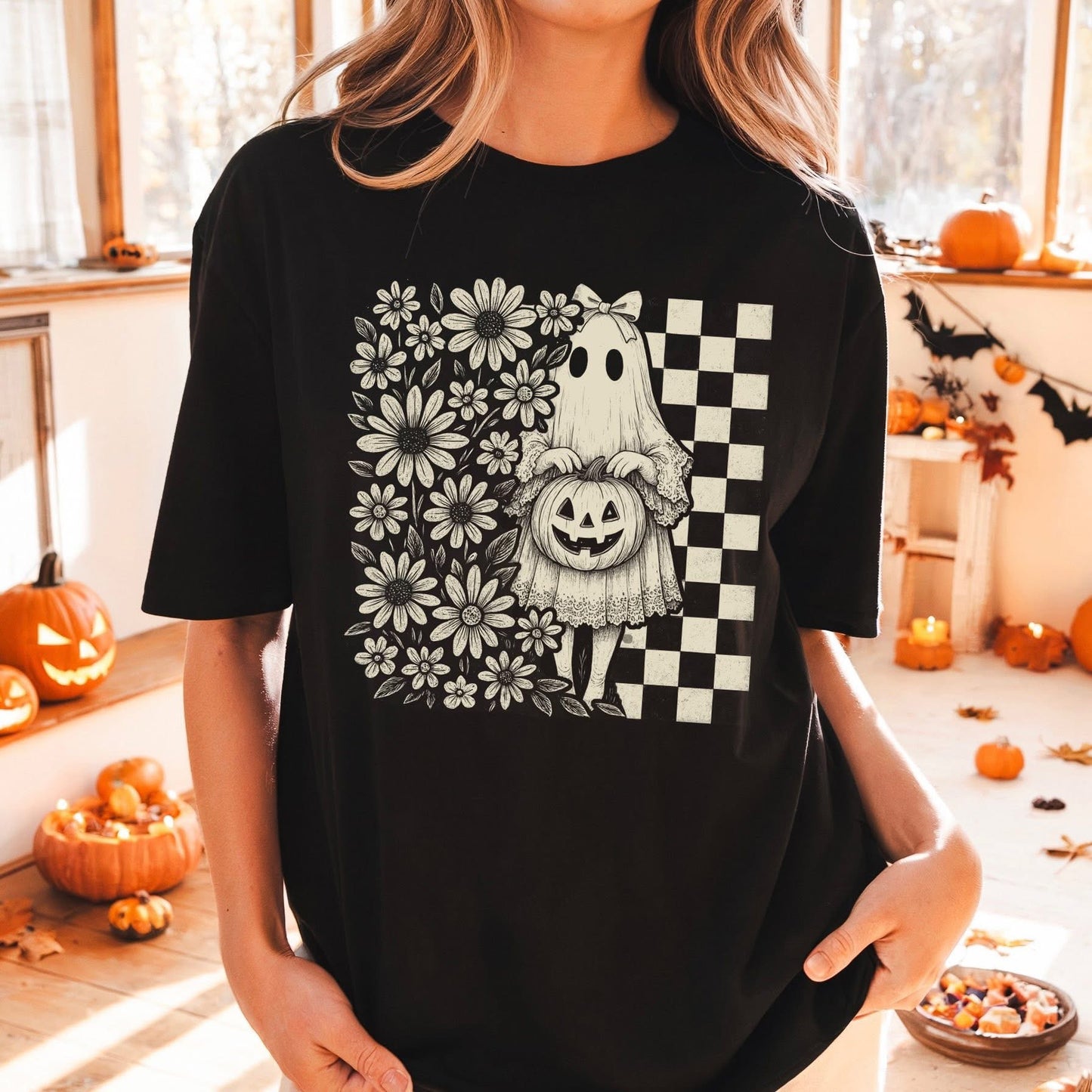 Lace ghost t-shirt