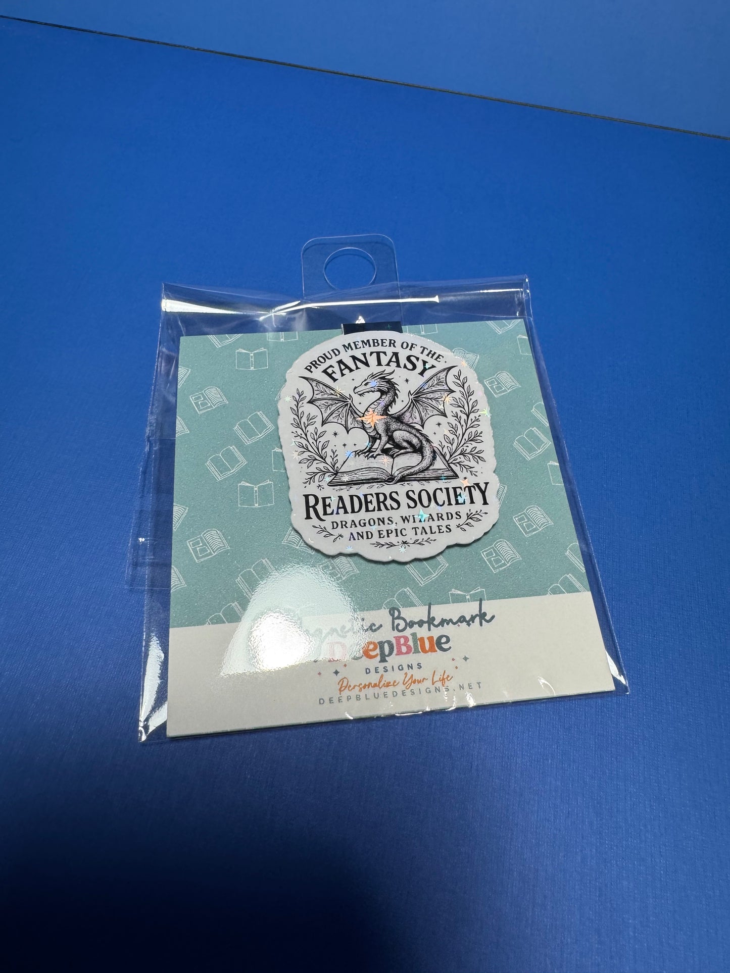 Fantasy Readers Society Magnetic Bookmark