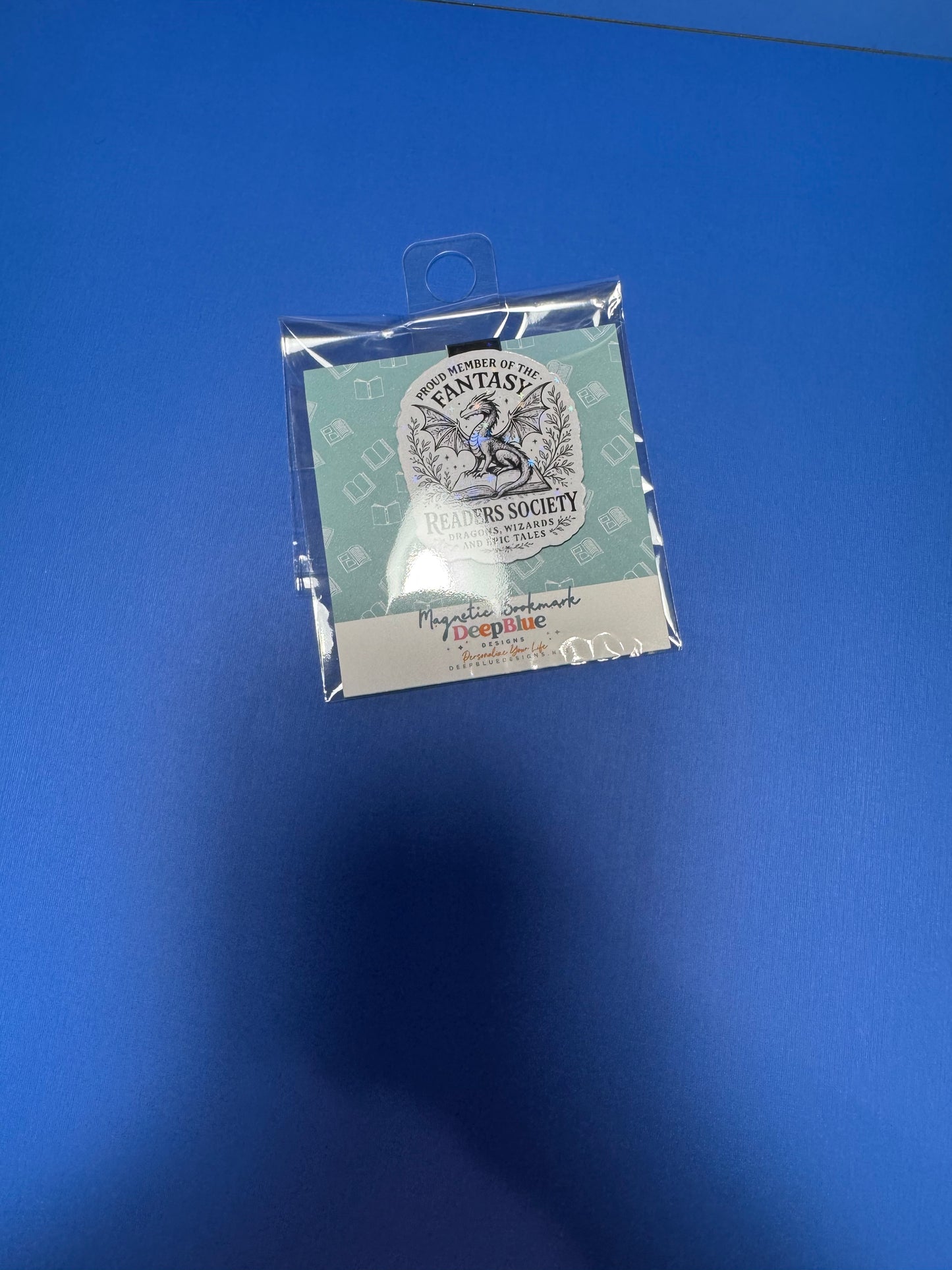 Fantasy Readers Society Magnetic Bookmark