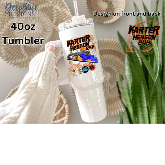 Karter Racing Tumbler