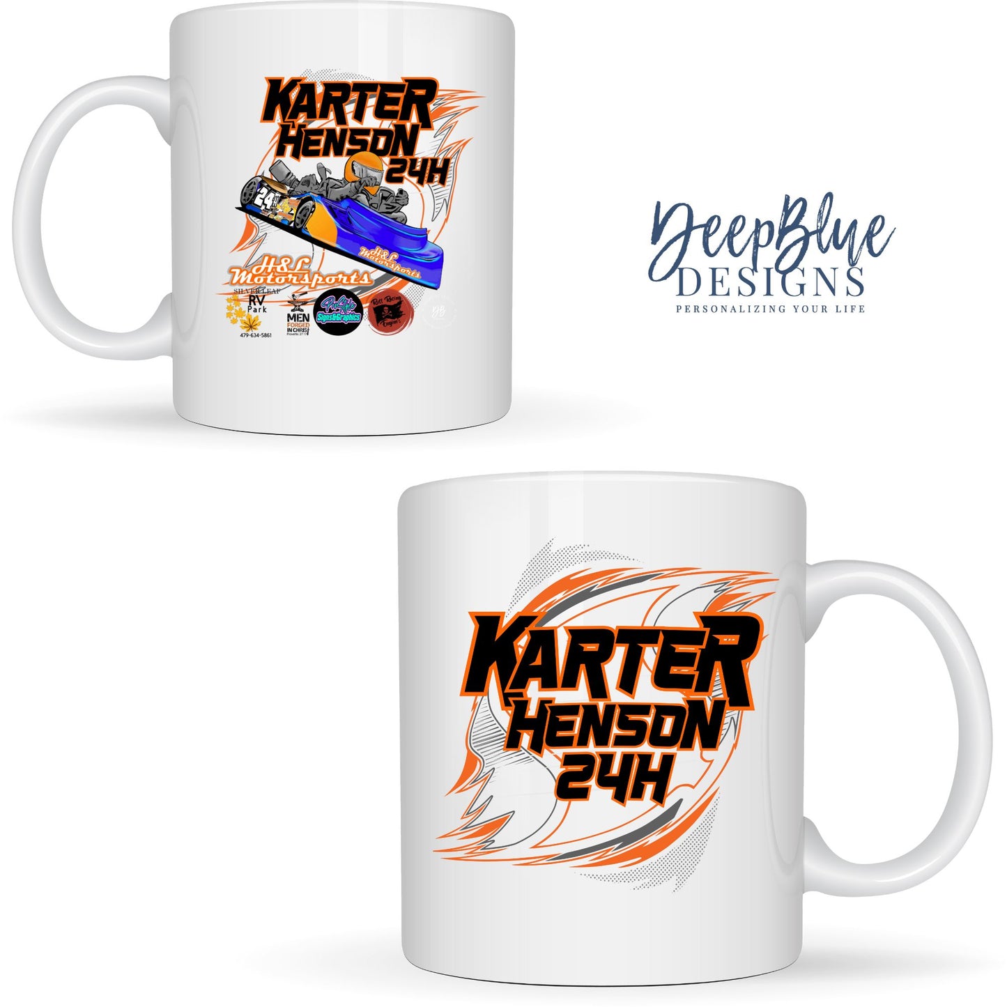 Karter Racing Tumbler