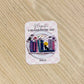 Fated mates purple books with wolf E-Reader, Phone Grip for all Devices - Magnetic