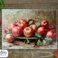 Fall Crisp Apples Glass Cutting Board