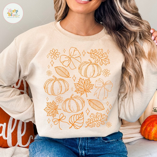 Pumpkin Doodles - Sweatshirt