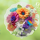 3D Flower A Wind Spinner