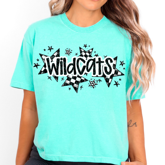 WILDCATS Retro Stars - T-Shirt