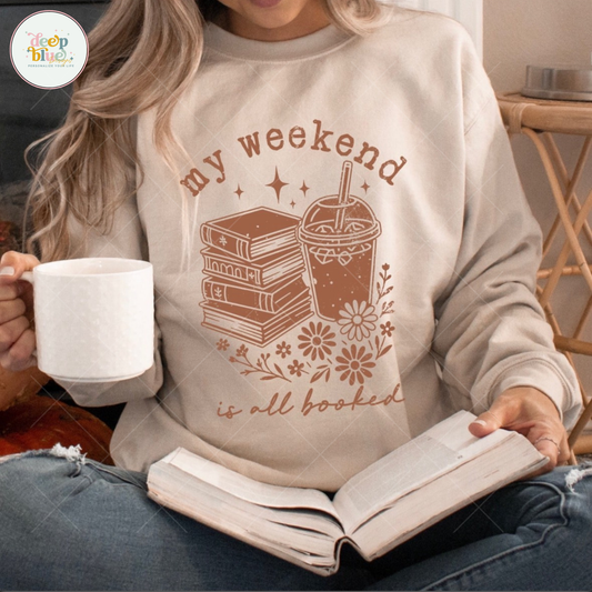 Booked Weekend - Sweatshirt