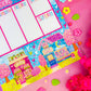 Bookshop Avenue Weekly Planner Notepad 8.5" x 11"