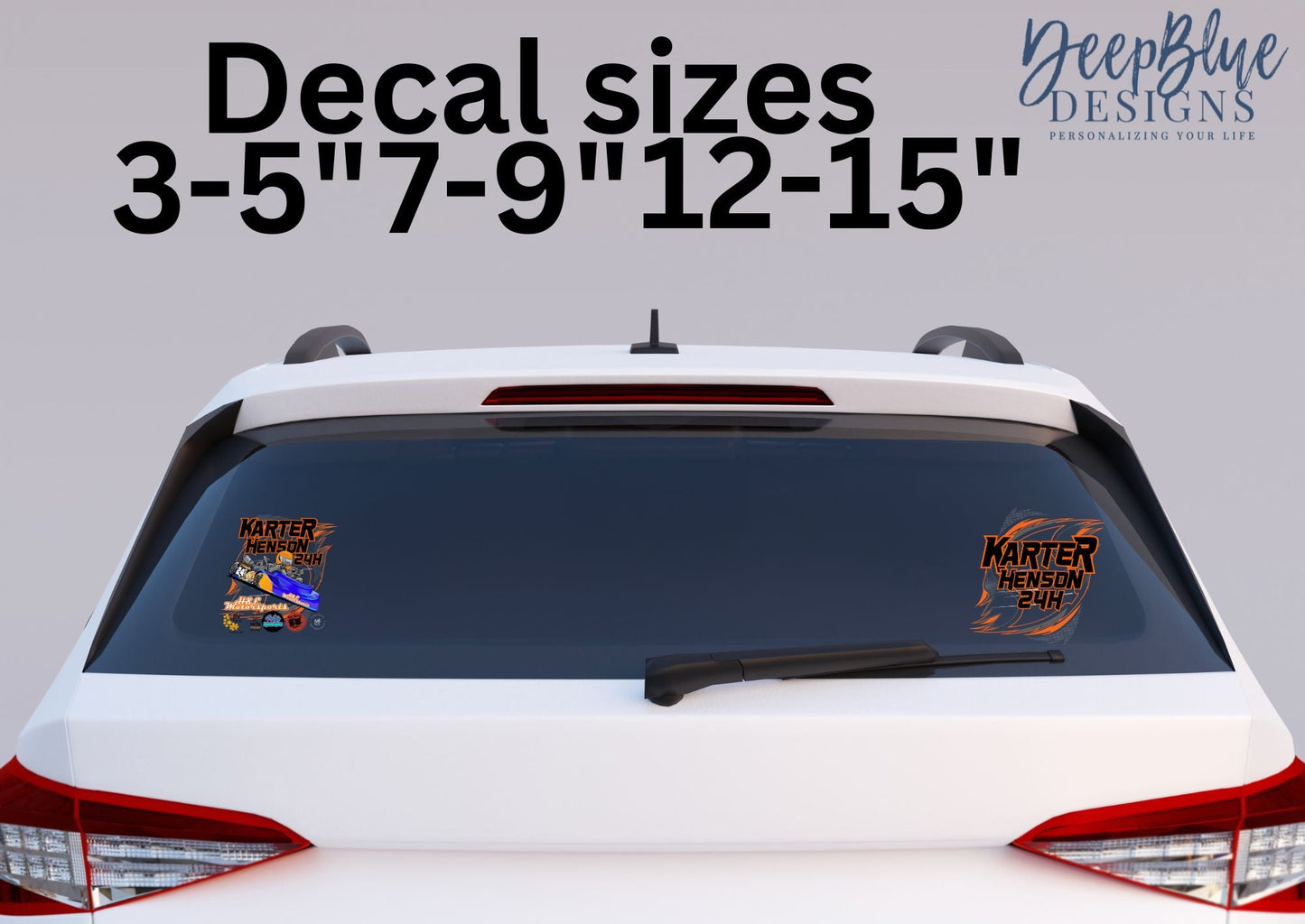 Karter Racing Car Decal