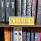 To Be Read Street Sign | Bookshelf Decor: Sky Blue