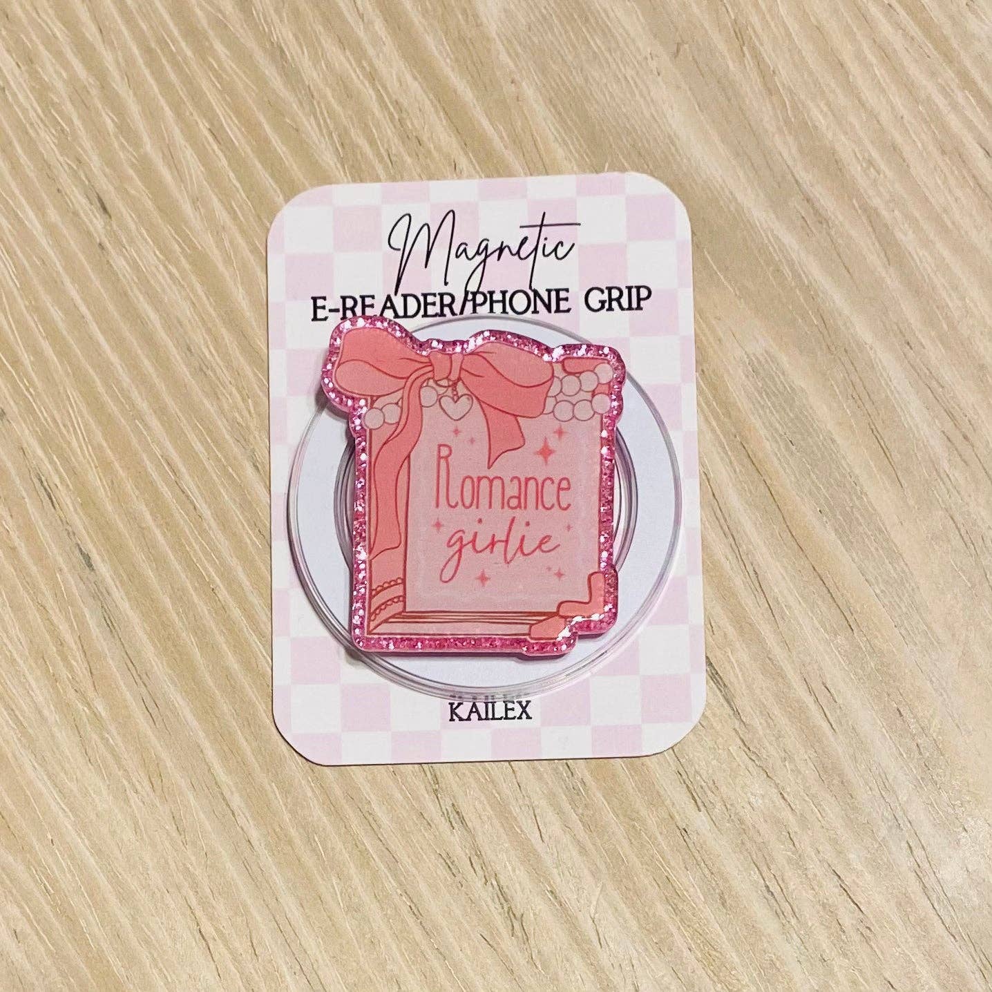 Romance girlie E-Reader, Phone Grip for all Devices - Magnetic