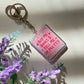 Buy Me Books Bookish Iridescent Acrylic Keychain: No Branding