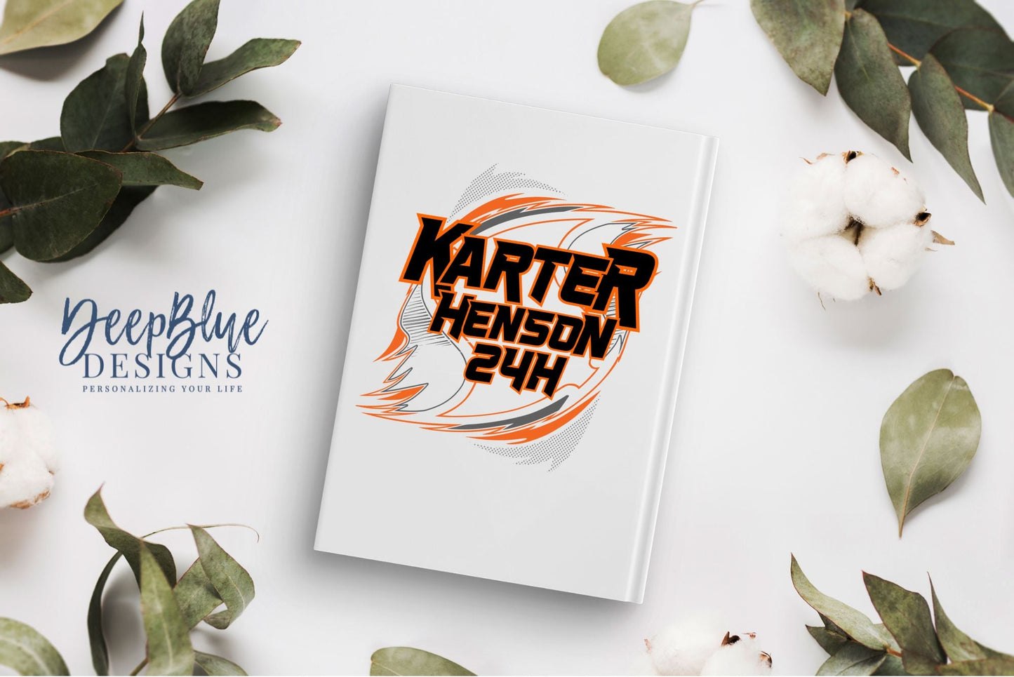 Karter Racing Car Notebook