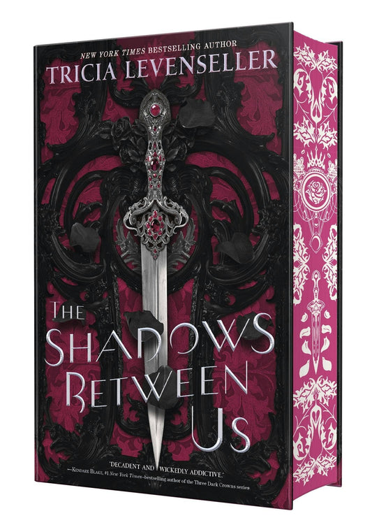 The Shadows Between Us, -Stenciled edges: