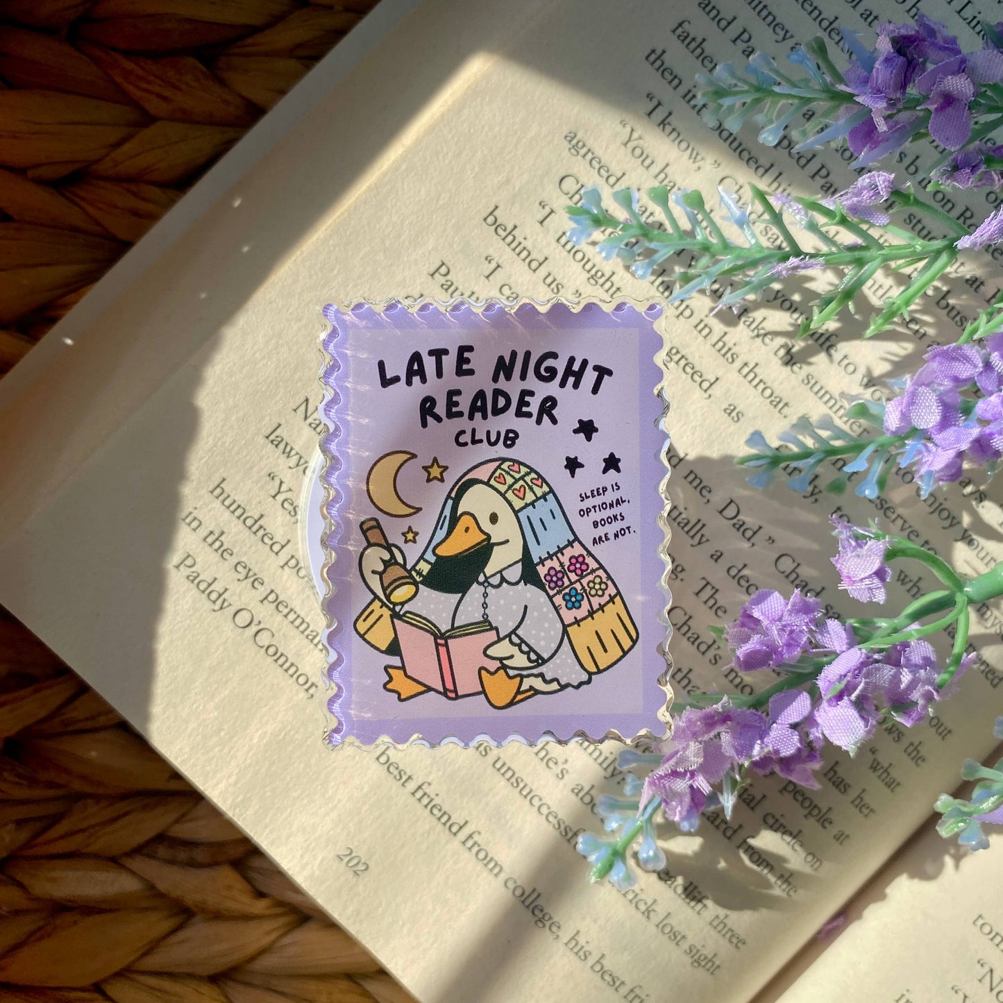 Goose Night Reader MagSafe Magnetic Phone Kindle Tablet Grip: No Branding