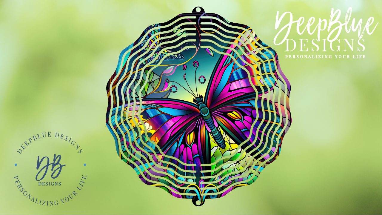 Butterfly Wind Spinner