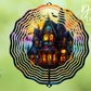 Haunted house wind spinner