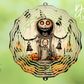 Pumpkin wind spinner