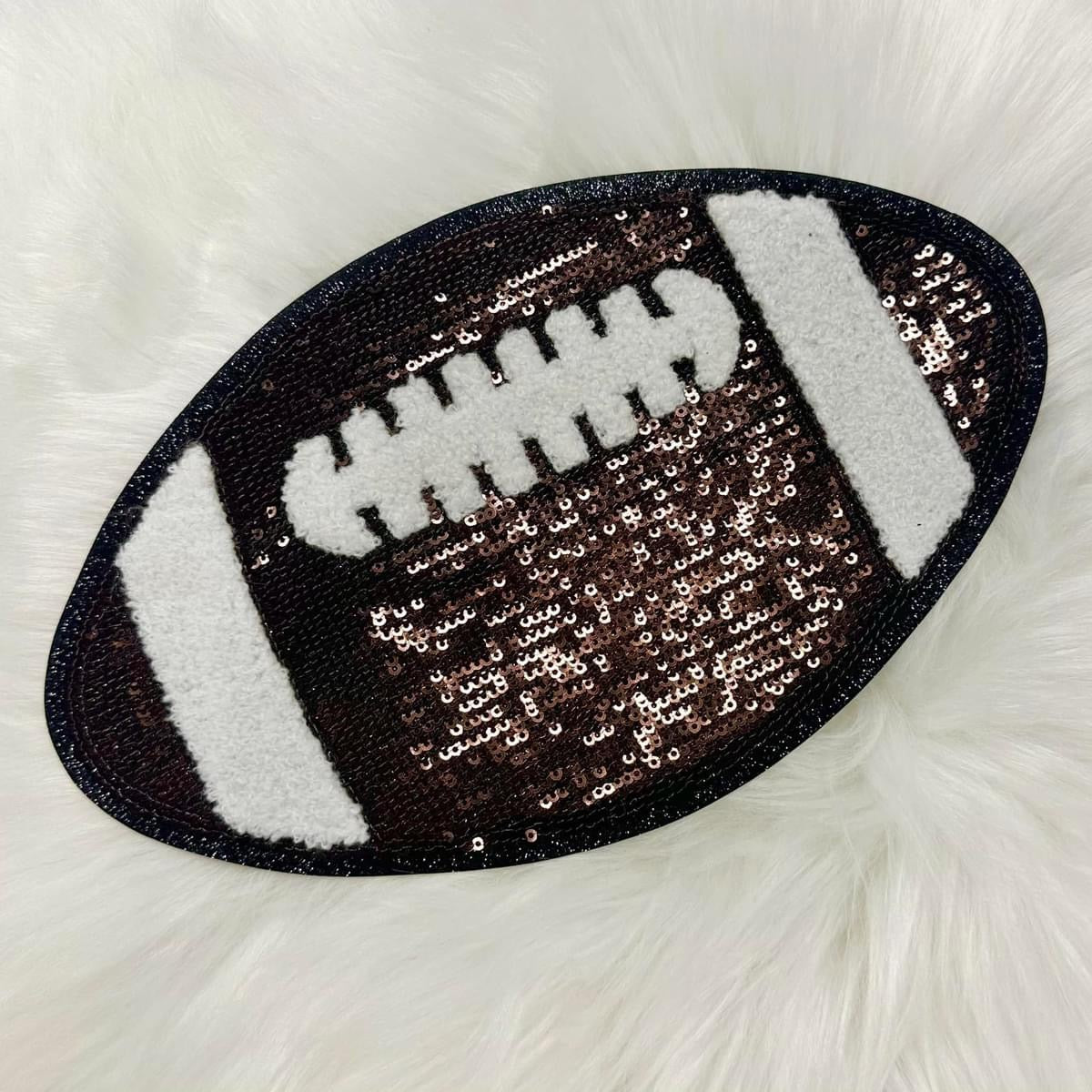 Football Sequin Chenille