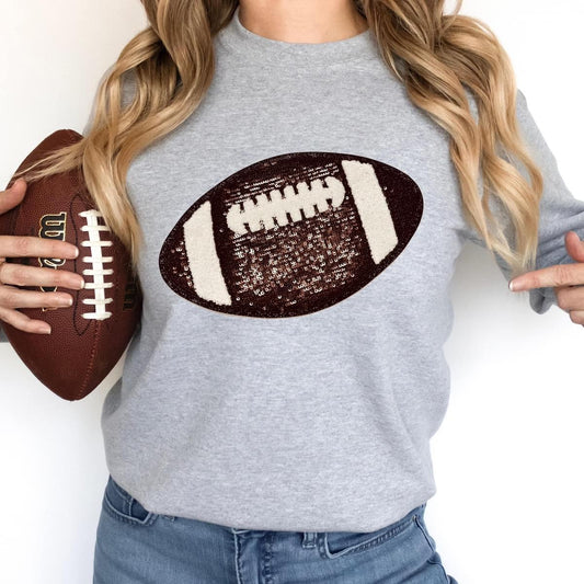 Football Sequin Chenille