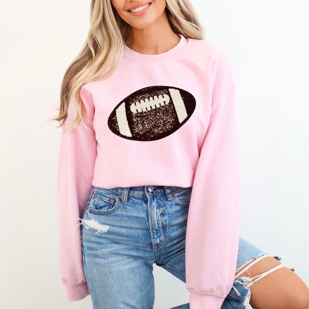 Football Sequin Chenille