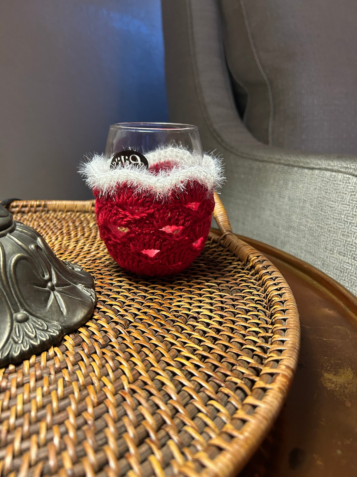 ✨ Handmade Crochet Glass Cozies ✨