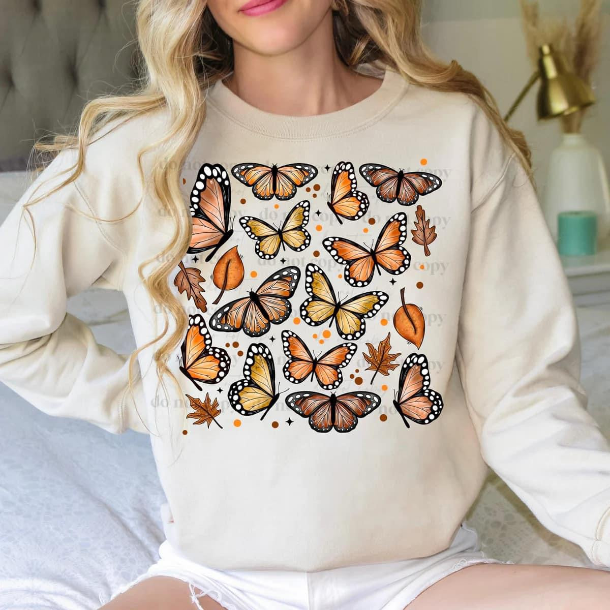 Butterflies Sweatshirt