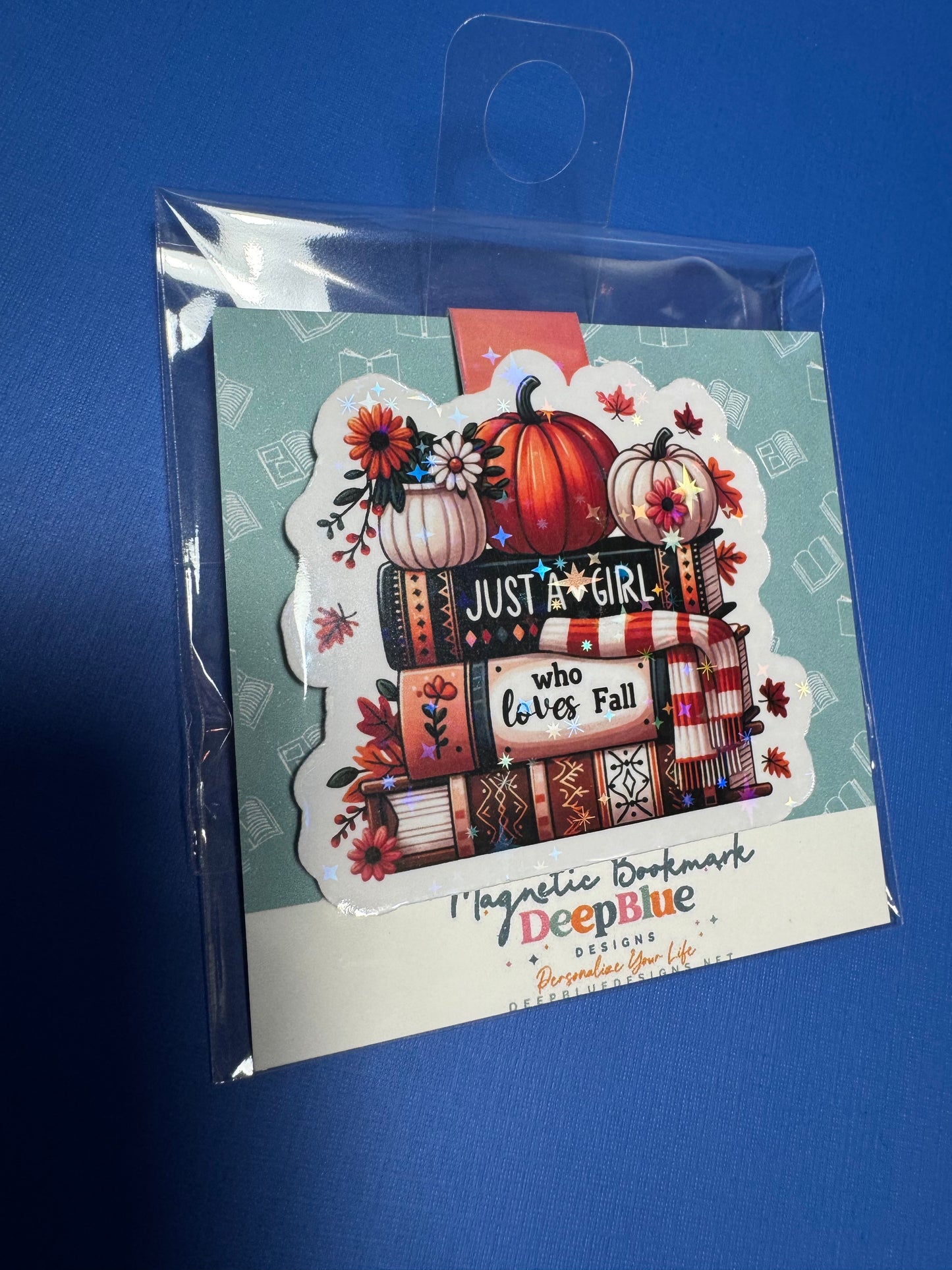 Just a girl who loves fall Magnetic Bookmark