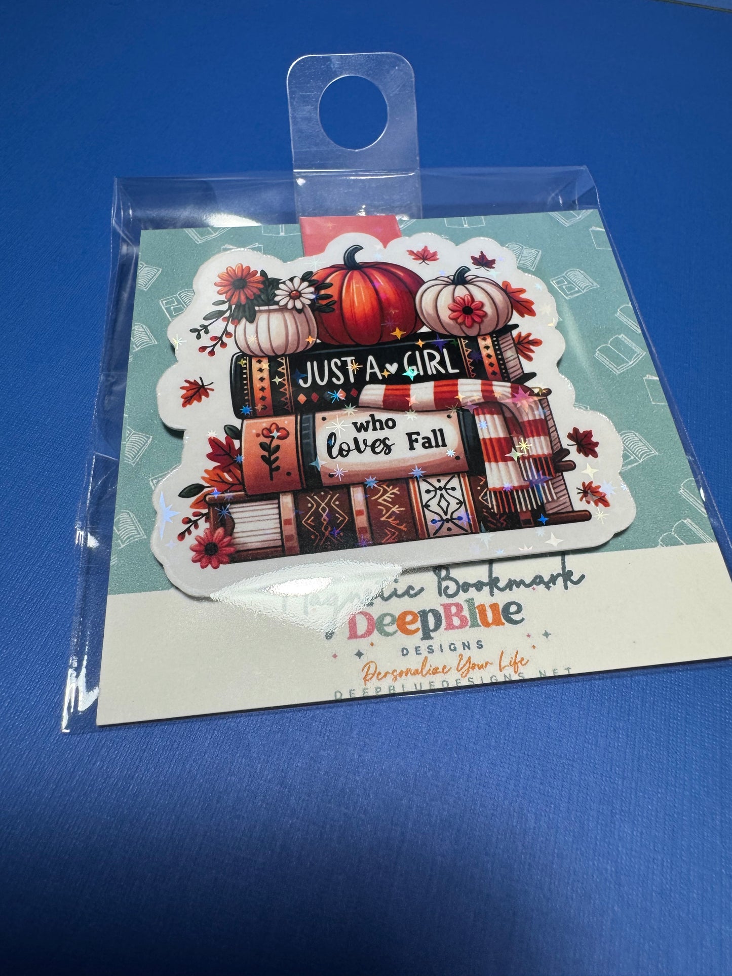 Just a girl who loves fall Magnetic Bookmark