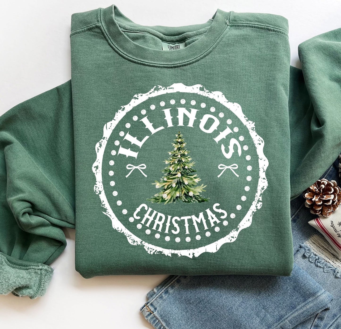 Christmas State Sweatshirt