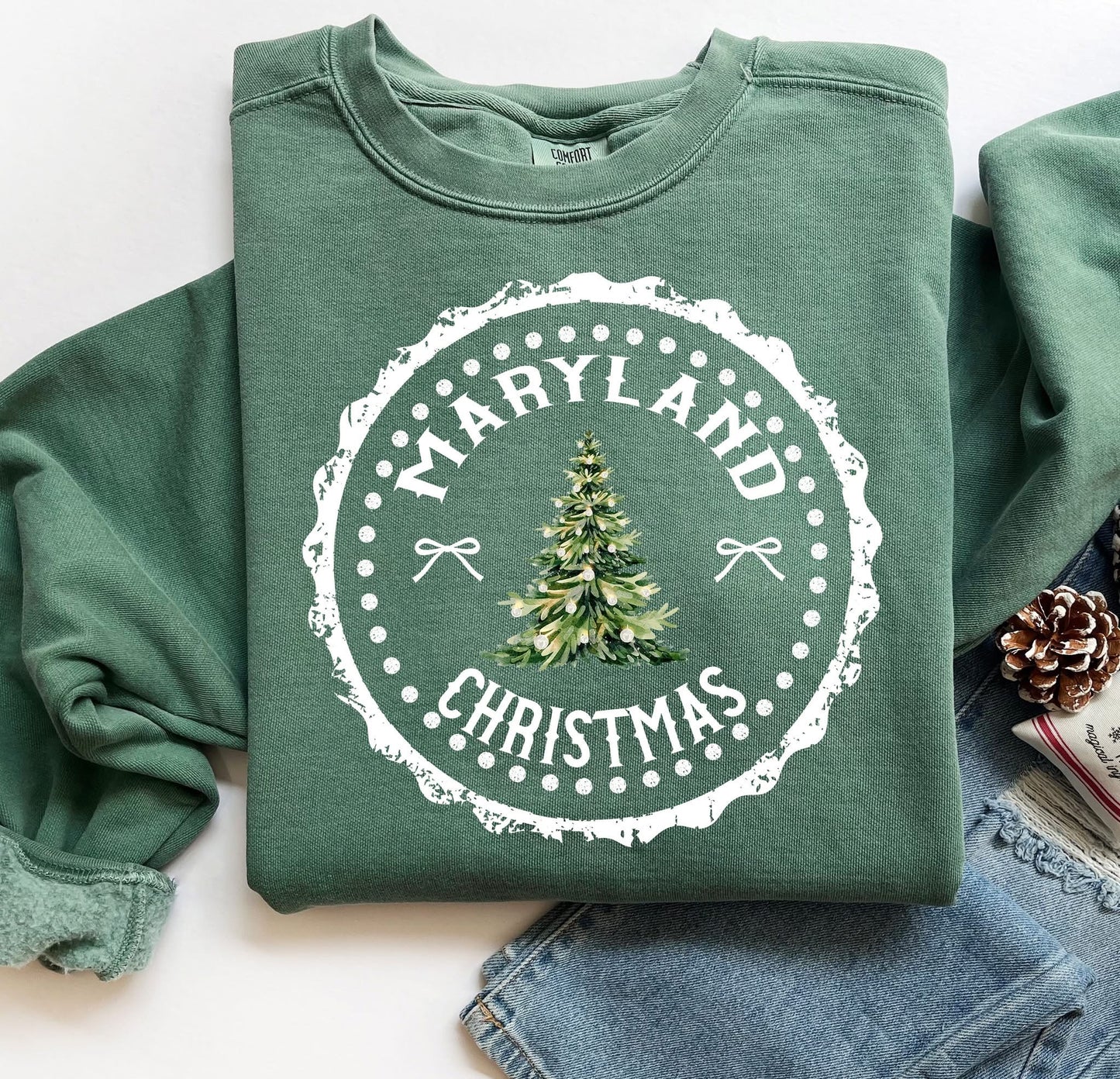 Christmas State Sweatshirt