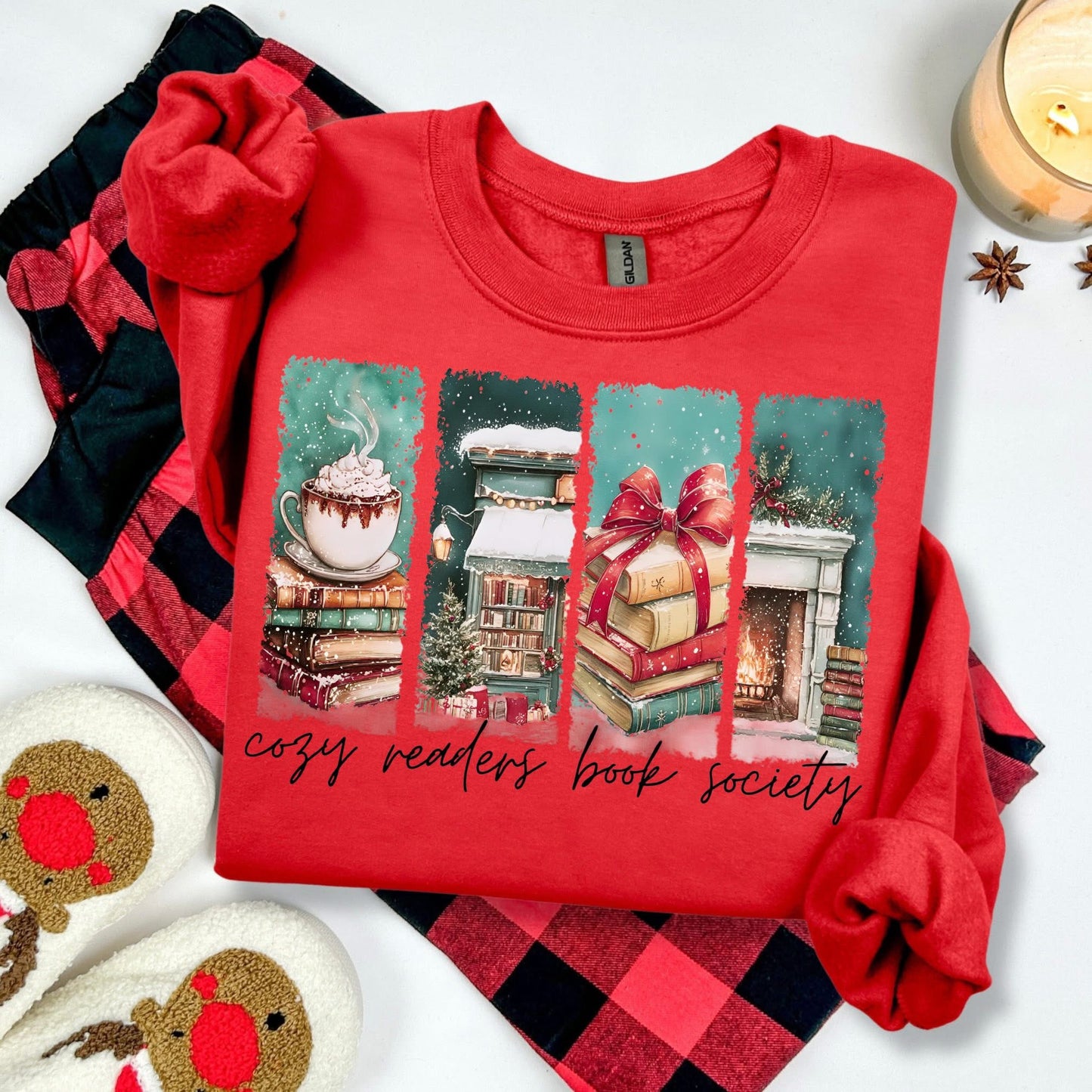 Cozy Readers Book Society Sweatshirt