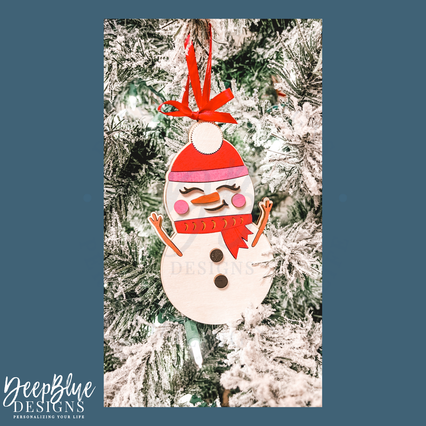 Snowman Ornament DIY Kit