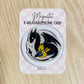 Holographic Dragons E-Reader, Phone Grip for all Devices - Magnetic