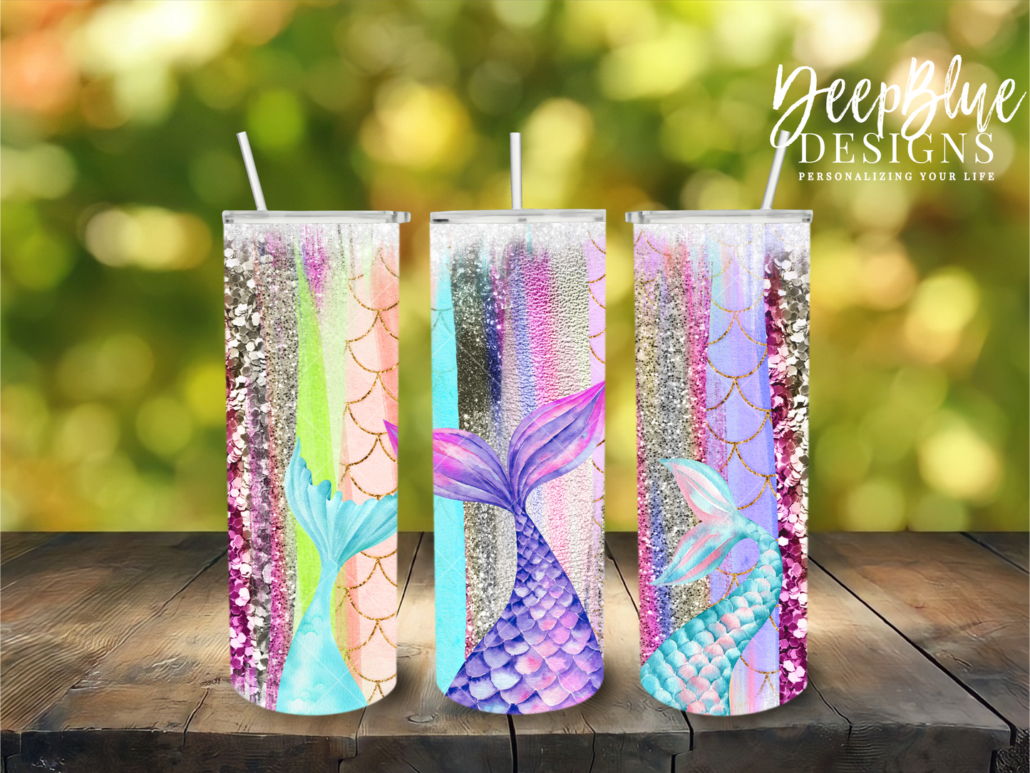 Mermaid Tails Tumbler