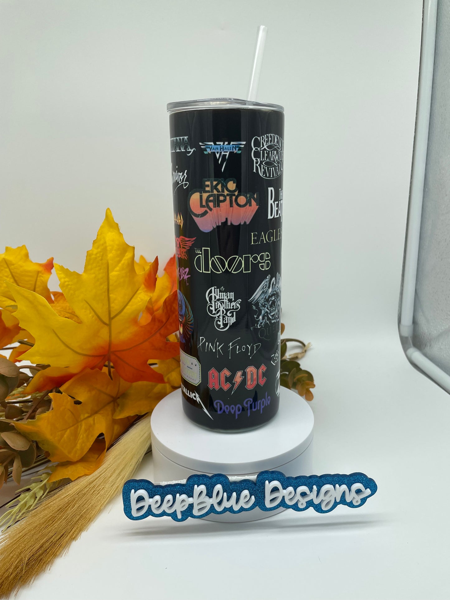 80's Rock Bands Tumblers